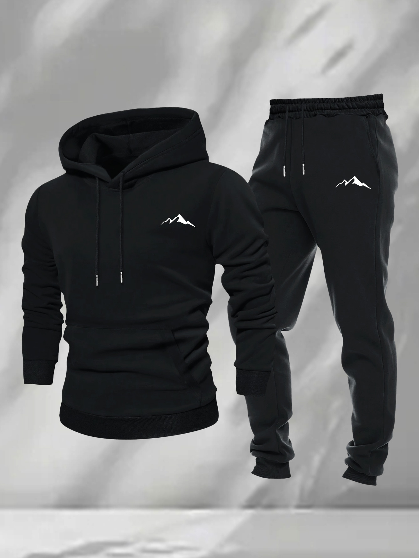 Outdoor Sports Outfit - 2026 Men 2 Piece Sports Tracksuit