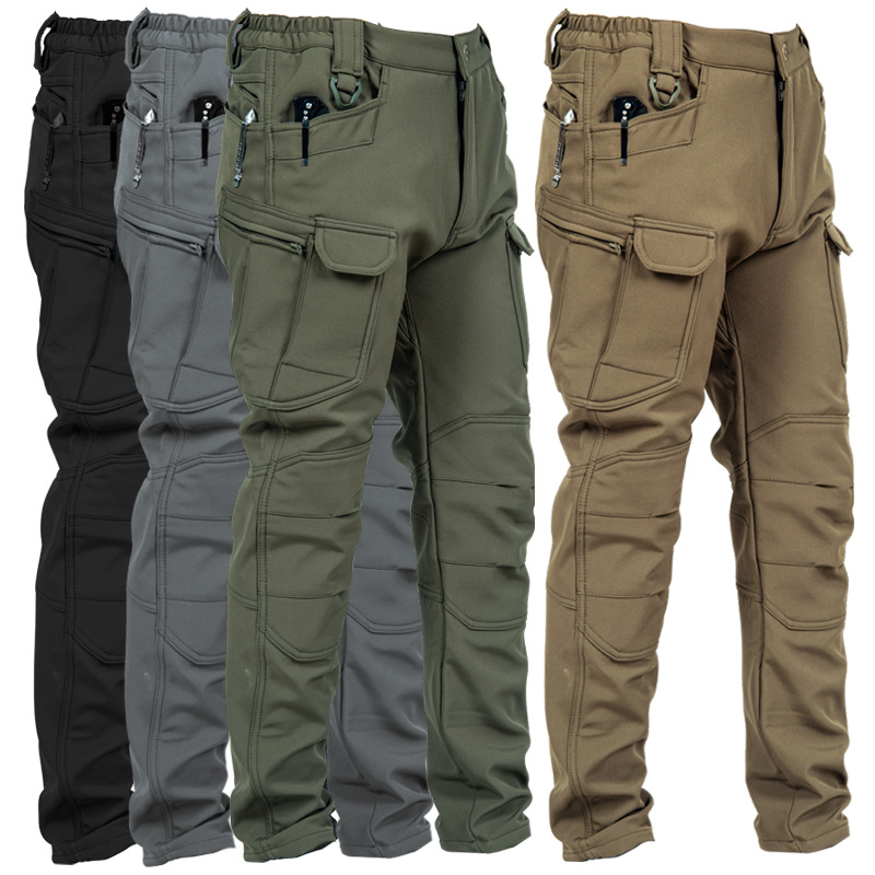 Outdoor Sport Hiking Pants - Men's Slim Fit Tactical Work Pants