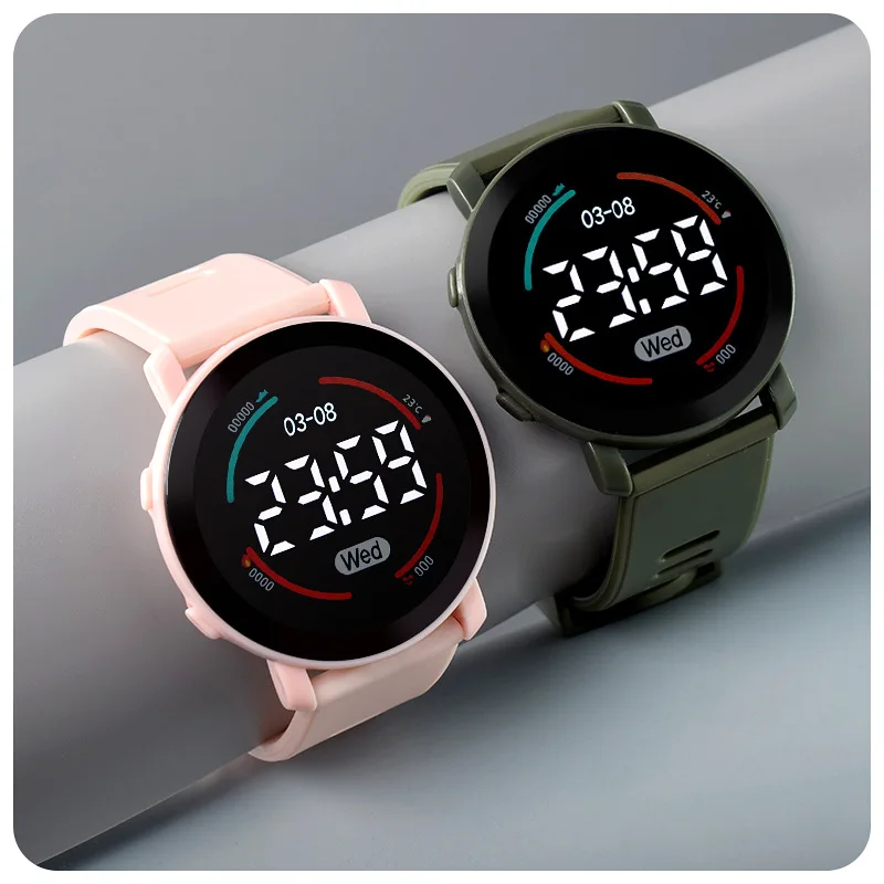 Fashion Boys Girls Digital Wat - Outdoor Sport Watch recension och pris