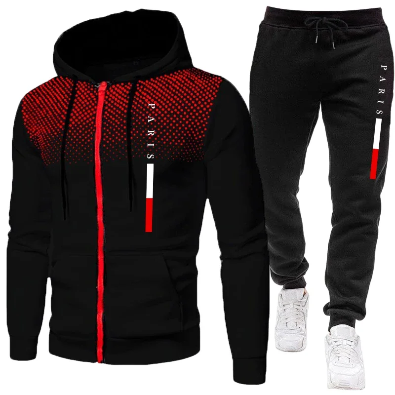 2026 New Arrival Men's Set Zip - Outdoor Sports Outfit recension och pris