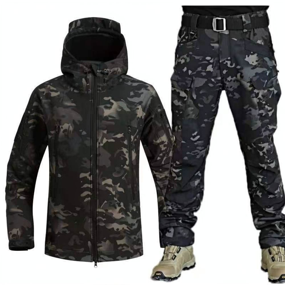 Winter Camouflage Softshell Su - Outdoor Sport Hiking Pants recension och pris