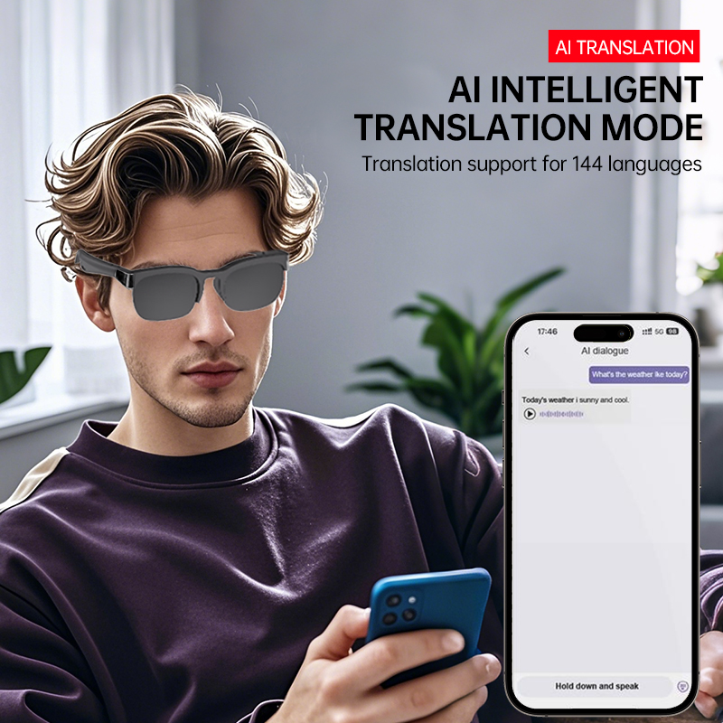 2026 Smart AI Translation Sung - Outdoor Sport Glasses recension och pris