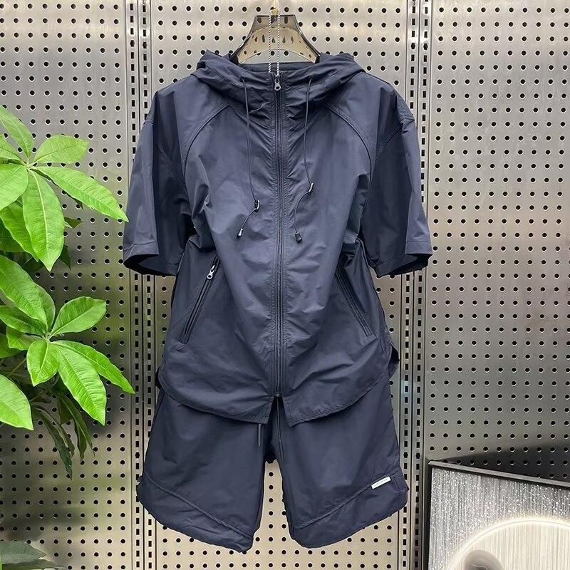 Men Summer Thin Outdoor Hooded - Outdoor Sports Outfit recension och pris