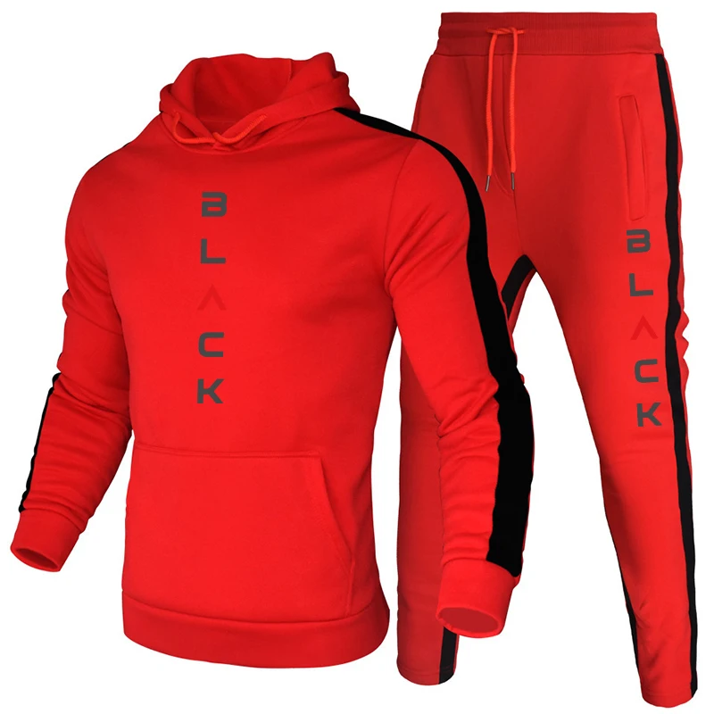 AutumnWinter 2 Pcs Set Men's T - Outdoor Sports Outfit recension och pris