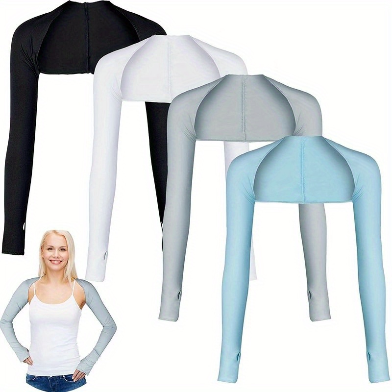 1pc Ice Silk Arm Sleeve Women  - Outdoor Sport Gloves recension och pris