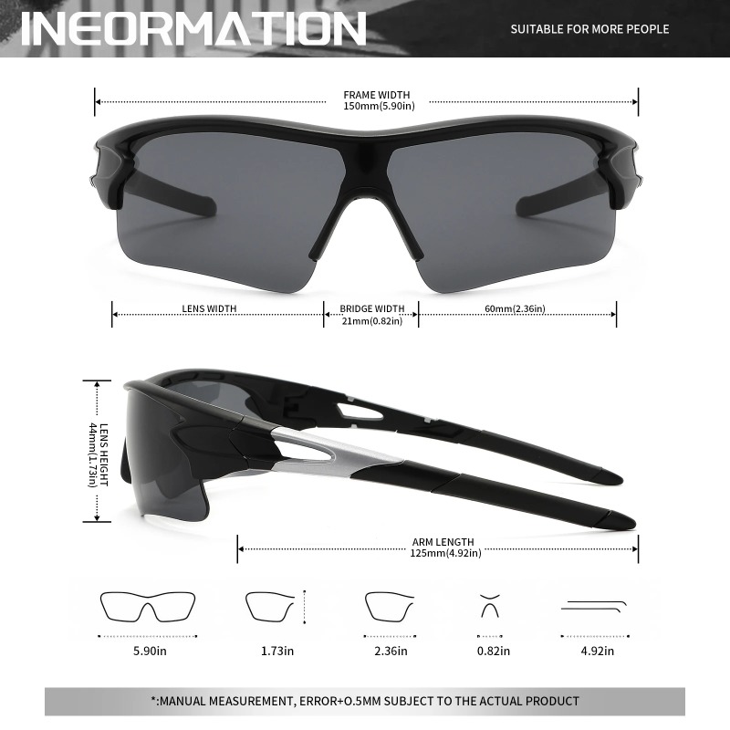Unisex Professional Polarized  - Outdoor Sport Glasses recension och pris