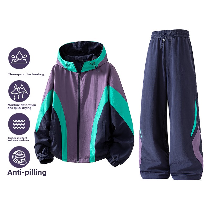 New two-piece men's spring-aut - Outdoor Sports Outfit recension och pris