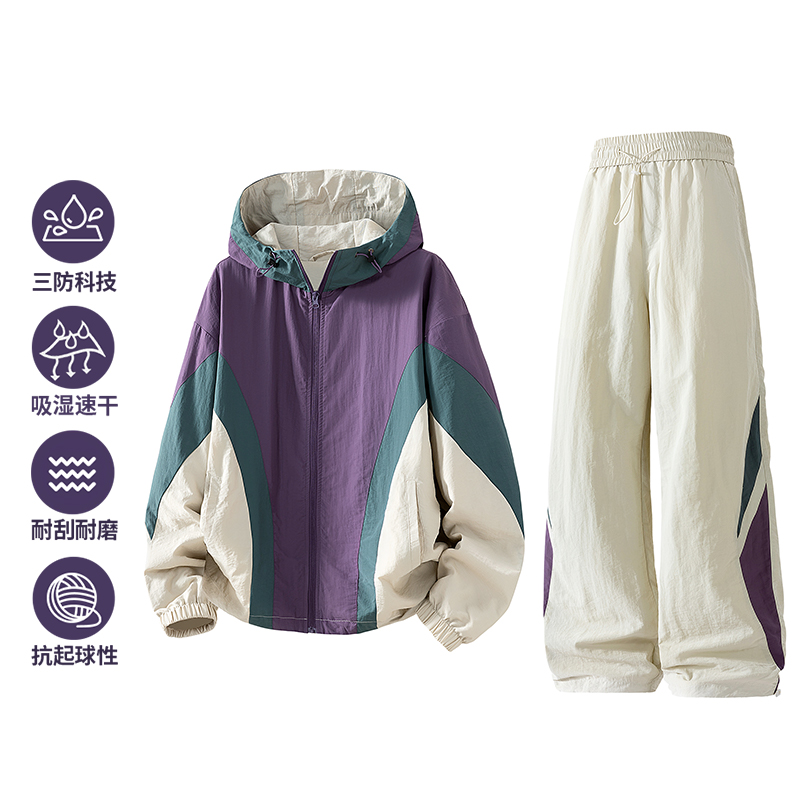 New two-piece men's spring-aut - Outdoor Sports Outfit recension och pris