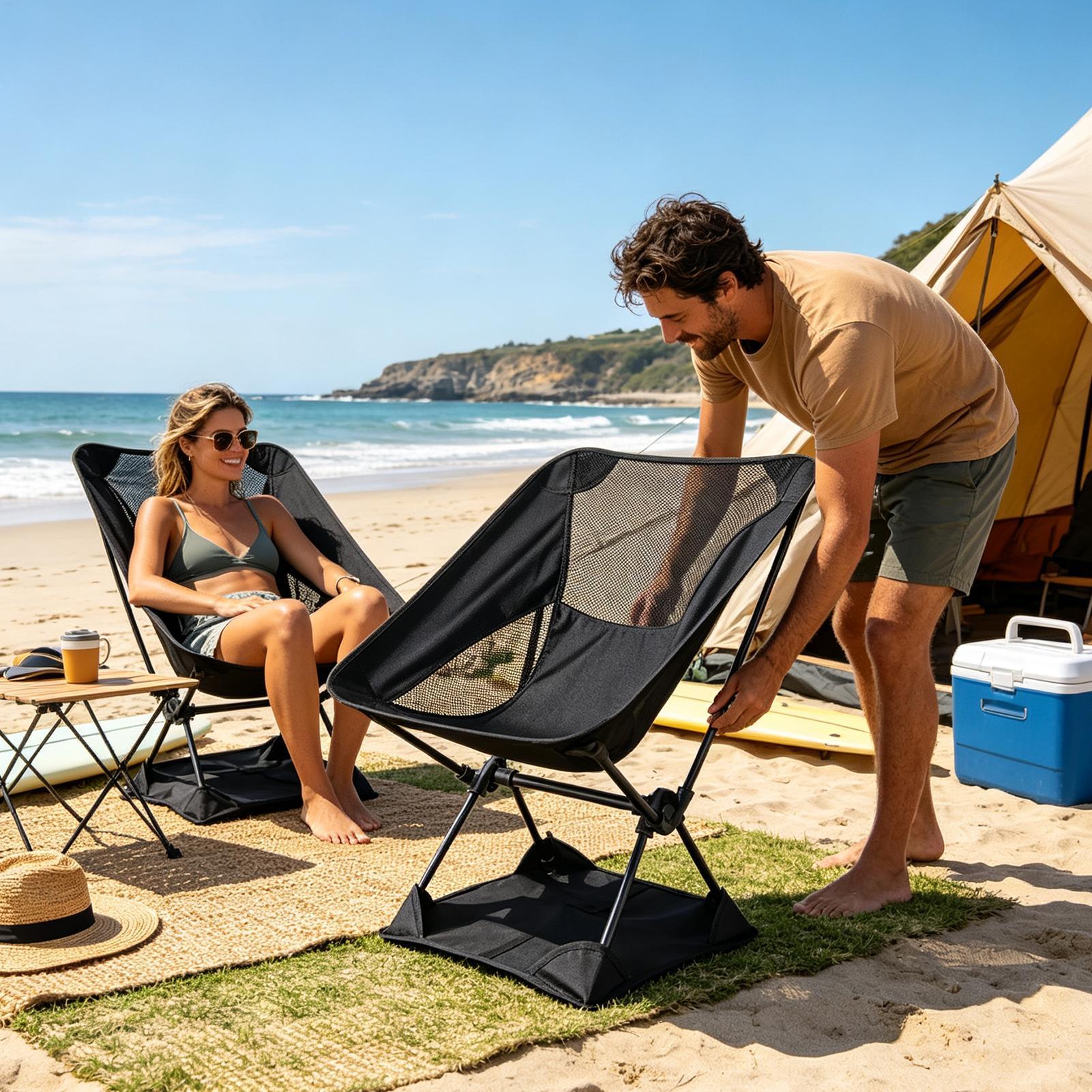 Oxford Cloth Anti-Sink Camp Ch - Outdoor Sport Chairs recension och pris
