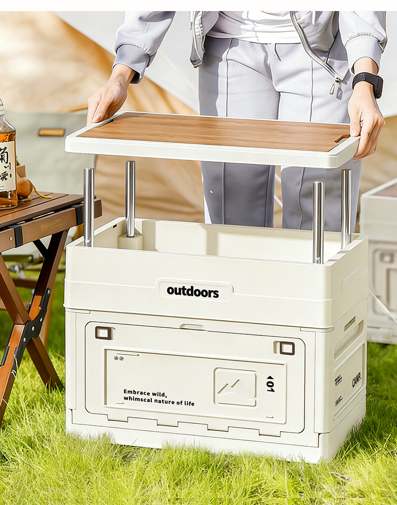 Camping Folding Storage Box Wo - Outdoor Sport Chairs recension och pris