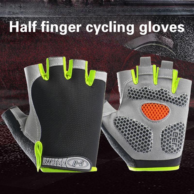 Unisex Half Finger Cycling Glo - Outdoor Sport Gloves recension och pris