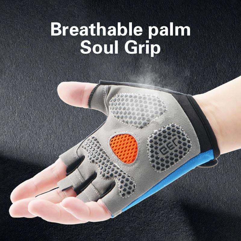 Unisex Half Finger Cycling Glo - Outdoor Sport Gloves recension och pris
