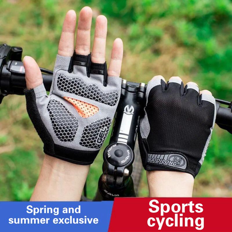 Unisex Half Finger Cycling Glo - Outdoor Sport Gloves recension och pris