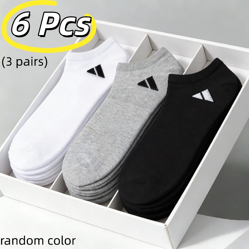 3 Pairs Black Athletic Socks w - Outdoor Sports Activities recension och pris