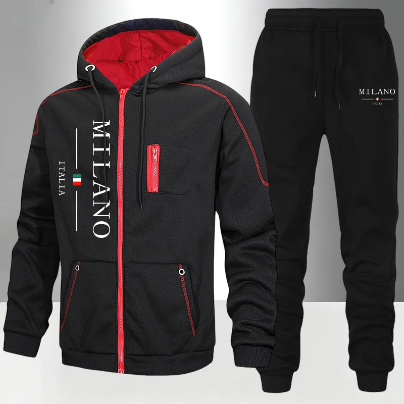 italy Fashion Men's Set/Coat/P - Outdoor Sports Outfit recension och pris