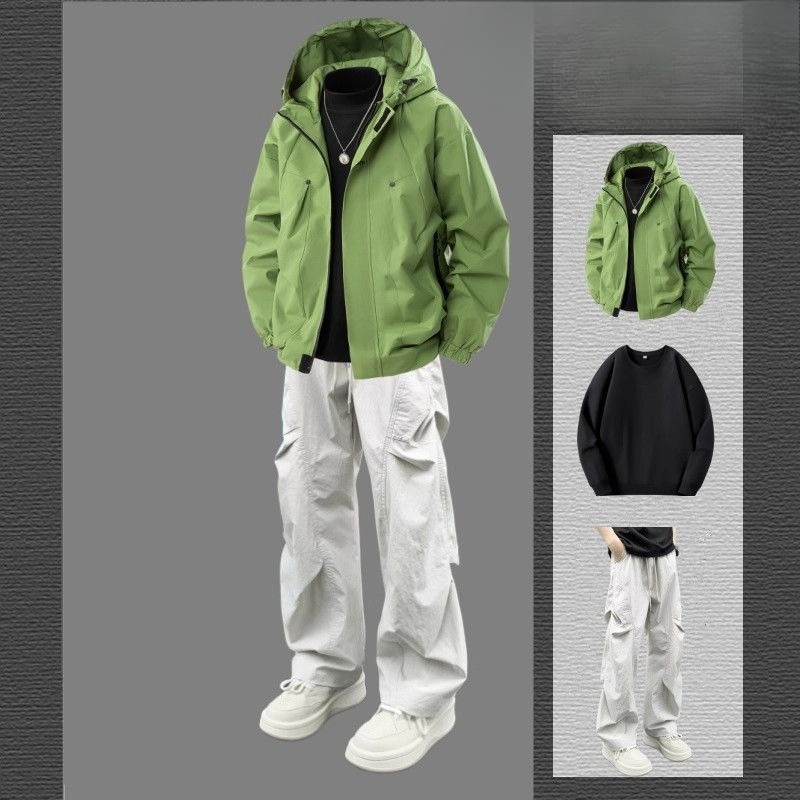 Men's Fleece Lined Shell Jacke - Outdoor Sports Outfit recension och pris