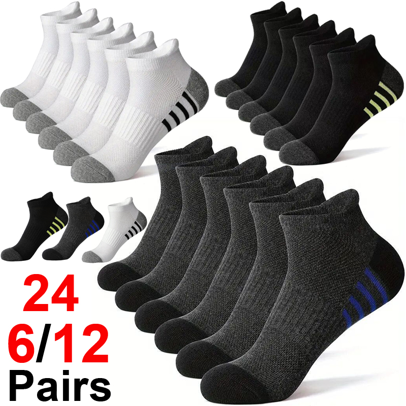 12Pairs High Quality Men's Spo - Outdoor Sports Activities recension och pris
