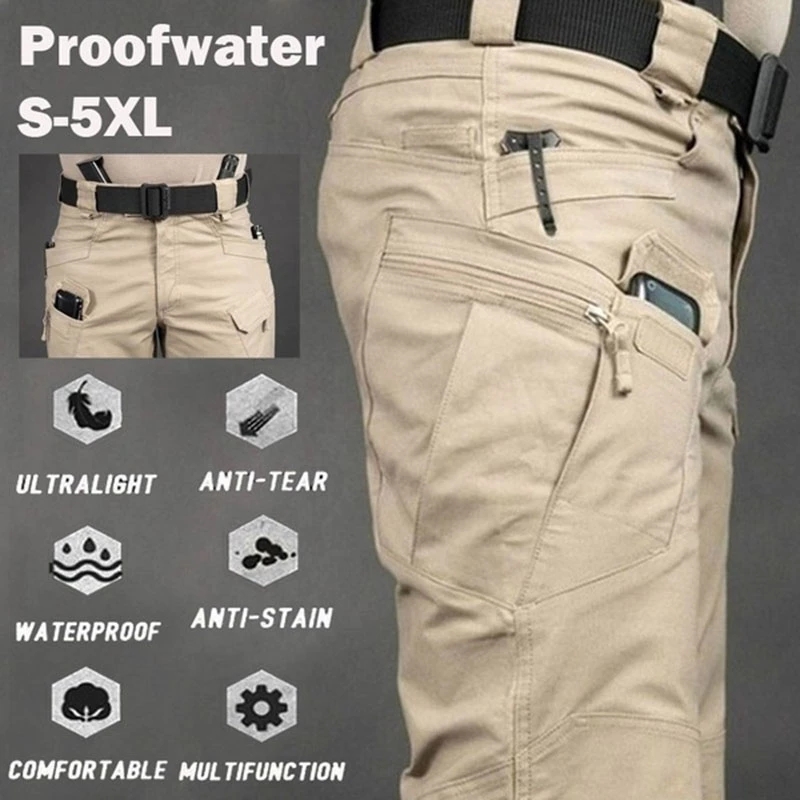 Men's Tactical Cargo Pants 6XL - Outdoor Sport Hiking Pants recension och pris